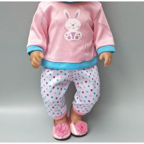 Doll Jump Suits Fit For 43cm Doll Baby Clothes And 18 inch Doll Accessories