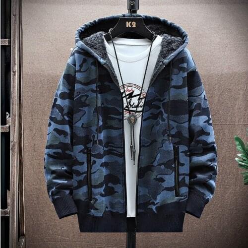 LDKVGSU Mens Camouflage Hoodies