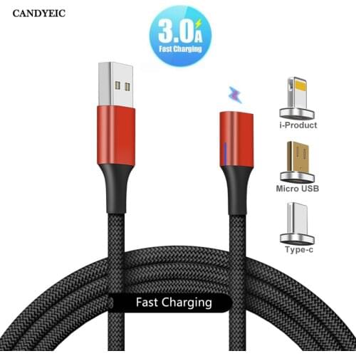 CANDYEIC Magnetic charger For Oppo Reno5 Z Magnetic Cable For Oppo Reno5 F usb c cable For Oppo Reno5 K fast charger