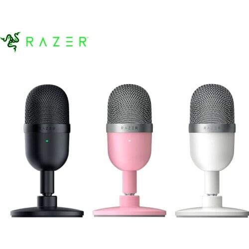 Razer Seiren Mini USB Streaming Microphone: Precise Supercardioid Pickup Pattern - Professional Recording Quality