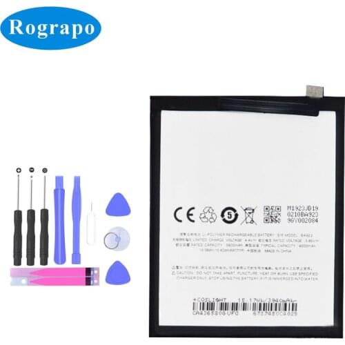 New 4000mAh BA923 Replacement Batteries For Meizu Note 9 Note9 M923Q Smartphones Mobile Phone Battery