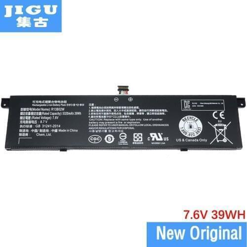 JIGU Original R13B01W 7.6V 5230mAh 39WH New R13B02W Laptop Battery For Xiaomi Mi Air 13.3" Series Tablet PC