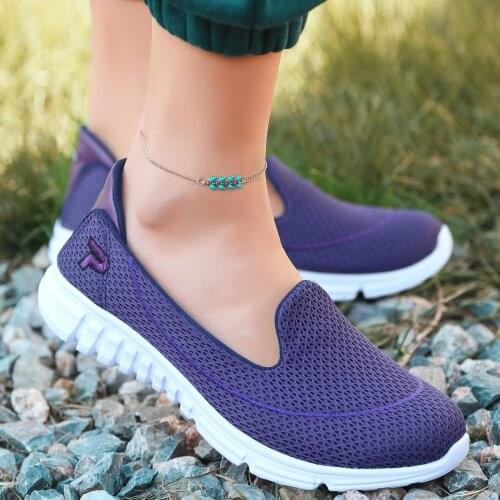 Tonar Wian Purple Stretch Sports Shoes New Season Convenient Seasonal Style Sneaker