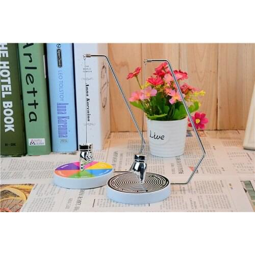 1PC Decision Maker Ball Baby Kids Boys Creative Decision Maker Pendulum Dynamic Desk Toy Metal Craft LZ 009