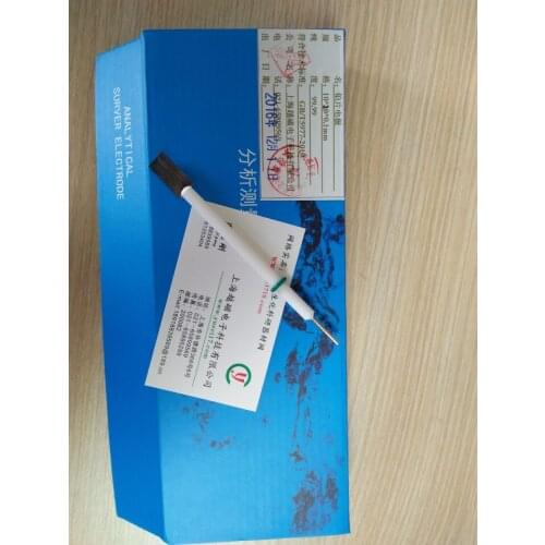 10*20*0.1mm platinum electrode 99.99 purity platinum electrode 10*20*0.2mm PT working electrode