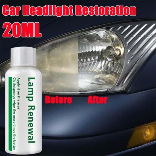20ML Liquid Lamp Retreading Agent Lamp Renovation Car Maintenance Car Headlight Restoration Polishing Agent