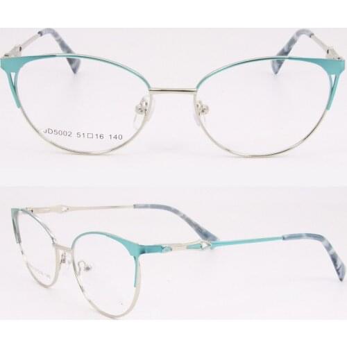 2020New Style Metal Eyewear Spring Hinge Glasses JD5002