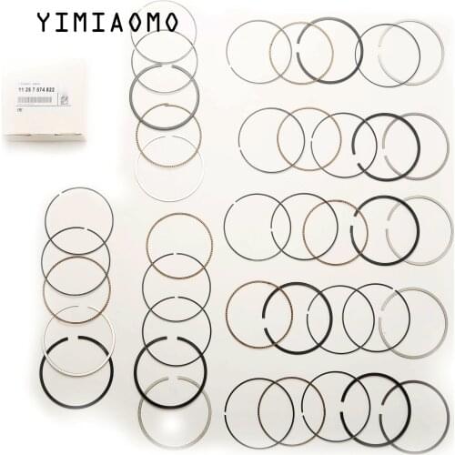 8907510000 Cyl. Bore 89MM Piston Rings For BMW N63B44A 4.4L V8 /N74B66A 6.6L V12 F07 F12 F13 760Li X5 M xDrive50i 4.4T WG1889132