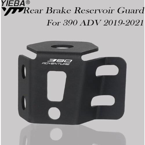Motorcycle CNC Aluminum Rear Brake Reservoir Guard Cover Protector 390 ADVENTURE 2021 2020 2019 Accessories 390ADV 390 ADV Parts