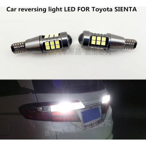Car reversing light LED FOR Toyota SIENTA NCP series 170 series 171 series retreating wave light LED lighting retrofit