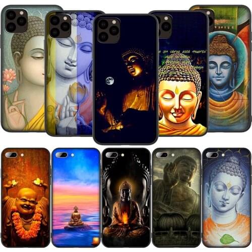 T79 Gautama Buddha Budha Silicone Soft Case for iPhone 12 Mini 11 Pro XS Max XR X 8 7 6 6S Plus 5 5S SE 2020