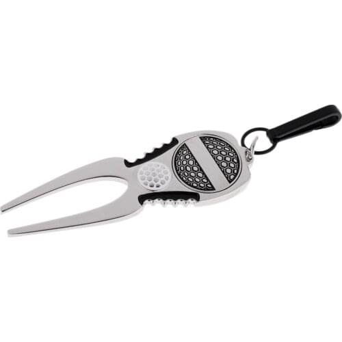 Zinc Alloy Golf Divot Tool with Magnetic Ball Marker Golf Accessories