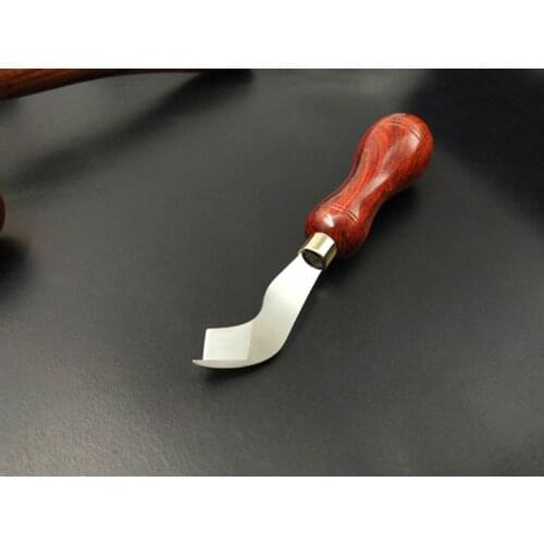 Handmade shoe making tools-channeling the shoulder of the hold fast of the insole