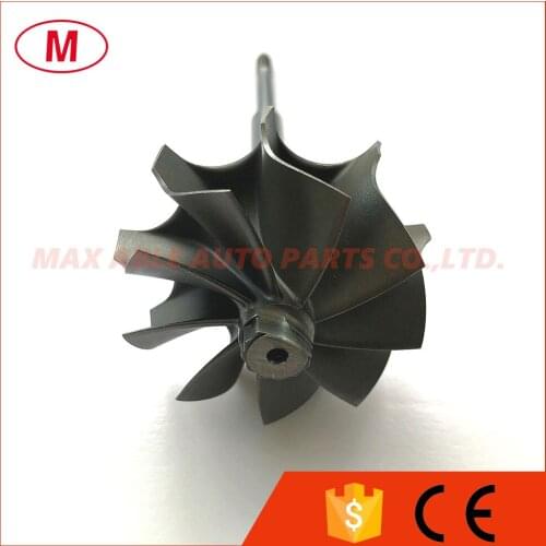 K16 49/55mm 9 blades Journal bearing Turbo Turbine shaft/Turbine shaft &wheel/Turbine wheel for turbocharger cartridge/CHRA/Core