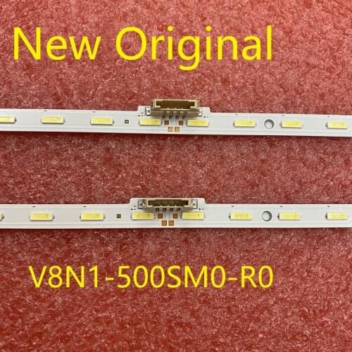 Kit 2pcs LED bar for Samsung UN50RU7100G UE50NU7025K UE50RU7090U UE50RU7179U UN50NU6900 UN50RU7200 UE50RU7170U V8N1-500SM0-R0