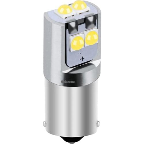 1PCS BA9S BAX9S BAY9S T4W T11 H6W Super Bright LED Car Reading Dome Lamp Auto Parking Light License Plate Bulb White Red Yellow