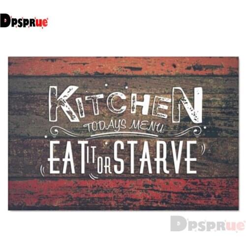 Dpsprue Full Square/Round Drill 5D DIY Diamond Painting "Text " Diamond Embroidery Cross Stitch 3D Decor Gift DF121