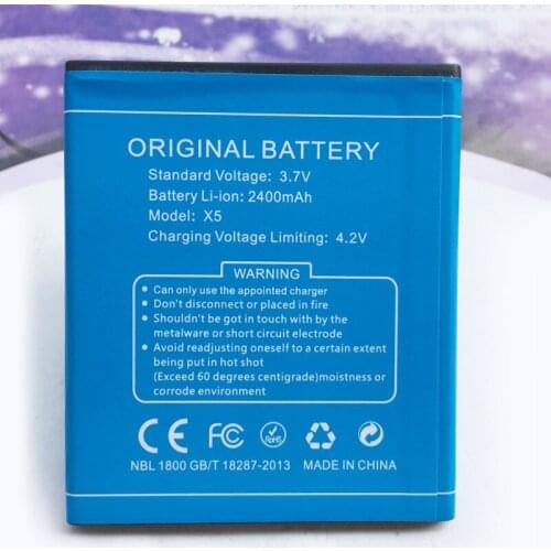 New 100% Original Mobile Phone Battery For Doogee X5 X5S X5 Pro High Quality Replacement Battery