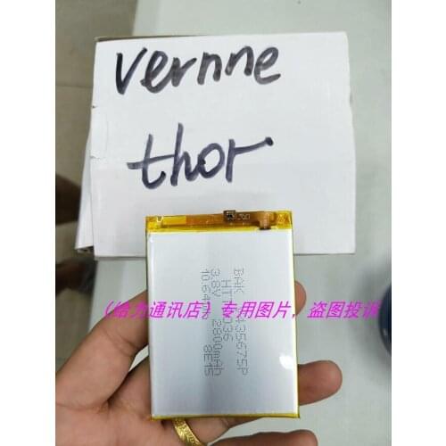 Original Vernee Thor Battery High Quality 2800mAh SD435774PE 3.8V Li-ion Battery Replacement for Vernee Thor with Repair Tools