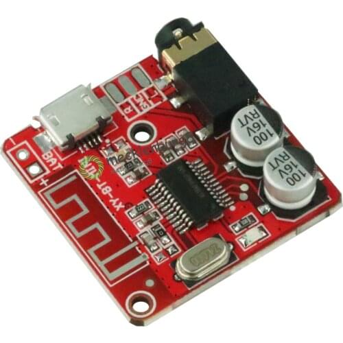 2 pcs MP3 Bluetooth decoder board lossless car amplifier for loudspeaker modified Bluetooth 4.1 channel module stereo receiver 5