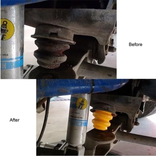 2pcs Rear Axle Rubber Bumpers Bump Stop for Chevrolet Chevy Silverado 15712438 B36B