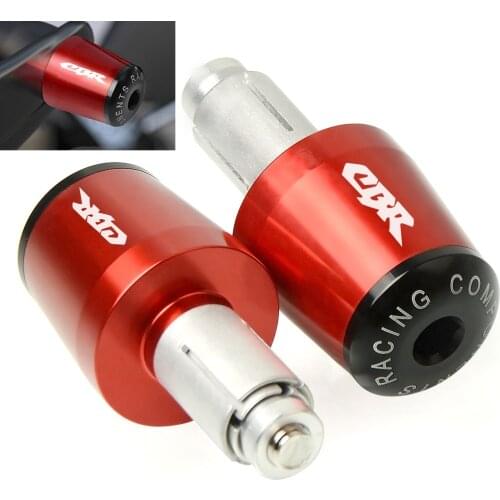 7/8" 22MM Handlebar Hand Grips Handle Bar End Cap for honda CBR1000RR CBR600RR CBR250R CBR600F4i CBR 125 150 250L Hornet 600