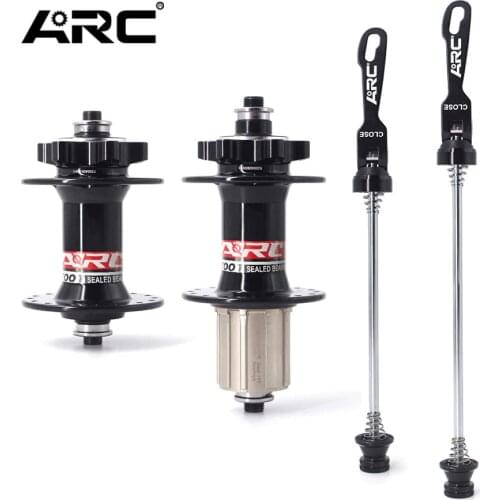 ARC 001 Front Rear Bike Hubs QR Skewer 135mm VVT mtb Mountain Bicycle Hub 32H/36H Holes For 8 9 10 11 Speed Part Disc Hub Part