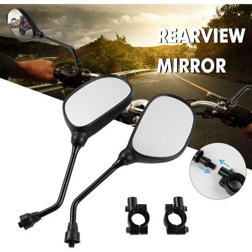 ATV 7/8" Universal Back Rear View Mirror For Yamaha Polaris Honda Suzuki Kawasaki Scooter M10 Screw Motorcycle ATV Accessories
