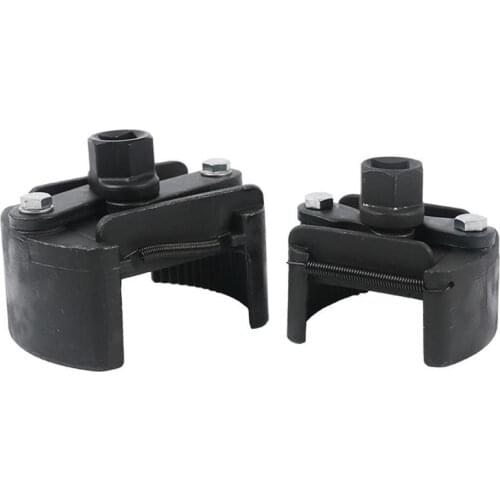 Universal Two-Jaws Oil Filter Wrench Fuel Filter Remover 60mm-80mm Cast Steel Adjustable Removal Tool Cast Steel Filter Wrenches