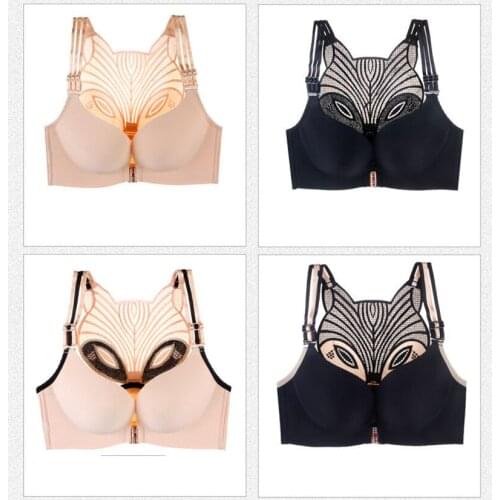 Sexy Women Bra Front closure Bras Padded Underwire Brassiere Lingerie Plus Size Bralette bh Factory shipping