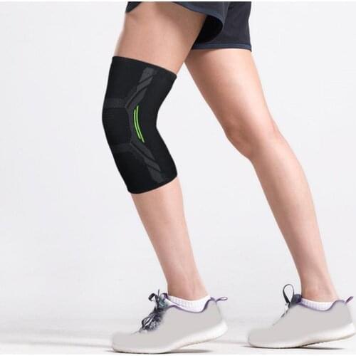 Fitness Running Cycling Knee Pads Breathable Anti-Slip Sports For Basketball Volleyball Kneepads Brace Protector Nylon 1PCS