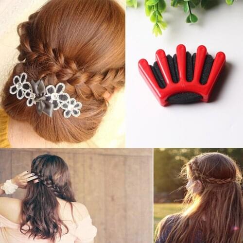 1 pc Hair Styling Fashion Salon Tools Useful Centipede Braid Device Nice Women Hair Accessories Weave Braid Hair Braider Tool