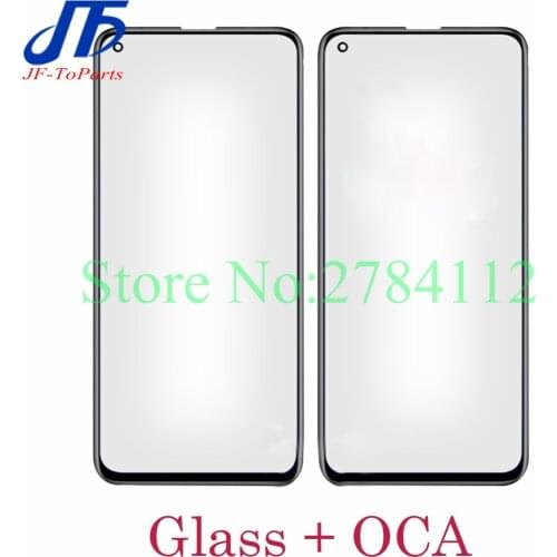 10Pcs Laminate OCA Glass For Xiaomi 7 8 9 A3 SE For Redmi 8 8A 9A Note 8 Pro 9 10x Front Glass LCD Outer Display Panel Top Lens