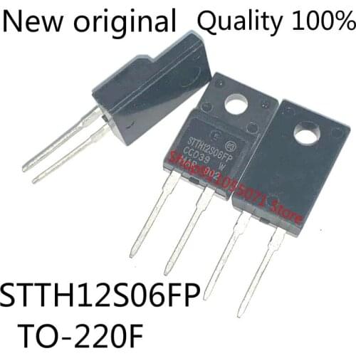 10PCS/LOT STTH12S06FP TO-220F 12A 600V New spot hot sale