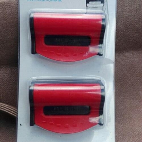 2Pcs Universal Car Safety Belt Clip For Citroen C3 C4 C5 DS3 DS4 DS5 DS6 C1 C2 C6 C8 Fiat 500 Saab Renault Duster Megane 2 3