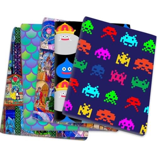 50*145cm Patchwork Printed Polyester Cotton Fabric for Tissue Sewing Quilting Fabrics Needlework Material DIY Handmade,1Yc15795