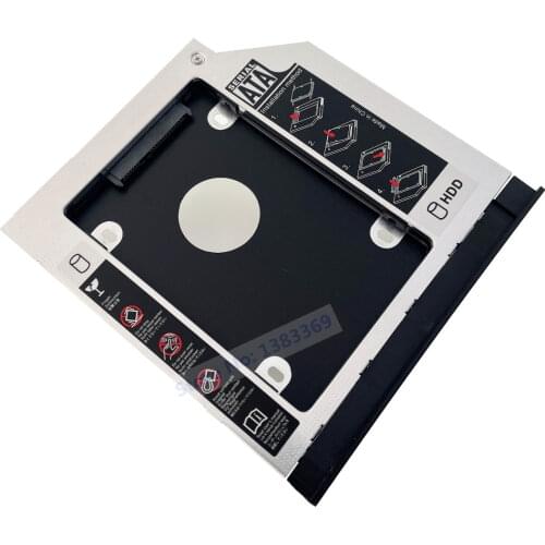 SATA 2nd Hard Drive SSD HDD Module Caddy Frame Adapter for Asus X550 A550 K550 F550 With Bezel and Bracket