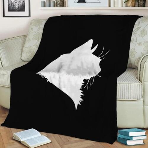 Flannel Throw Blanket 3D Printed Keep Warm Sofa Child Blanket Home Decor Textiles Dream Family Gift