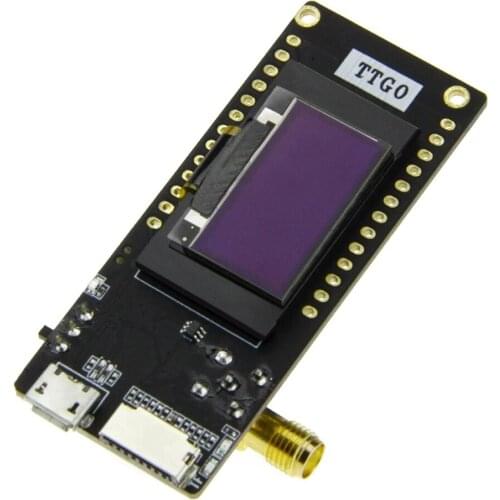 LILYGO® TTGO LoRa32 V2.1_1.6 Version 433/868/915Mhz ESP32 LoRa OLED 0.96 Inch SD Card Bluetooth WIFI Wireless Module ESP-32 SMA