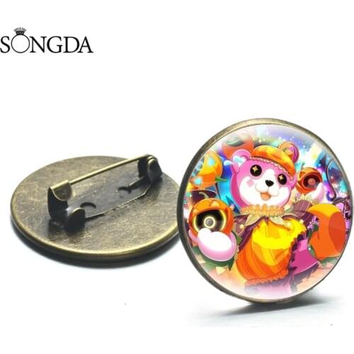Cute Anime Bang Dream Lapel Pins Ichigaya Arisa Hanazono Tae Brooches Backpack Badges Unisex Jewelry Brooch Decoration Fans Gift