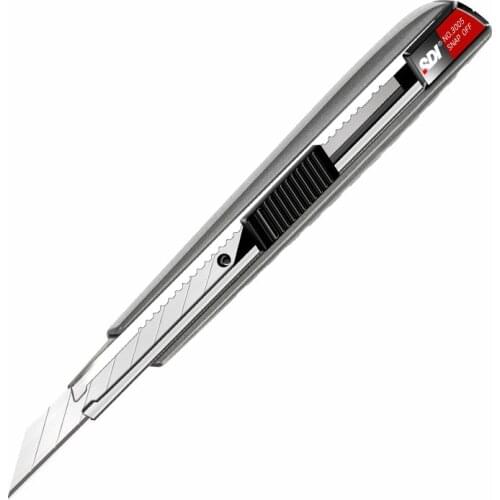 Aluminum Alloy Utility Knife Cutting Paper/Leather Engraving Multifunctional Craft Knife Stationery 30 Degree Sharp Angle Blade