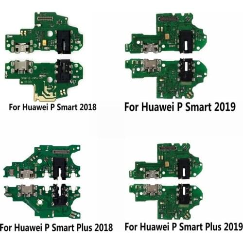 New Microphone Module+USB Charging Port Board Flex Cable Connector Parts For Huawei Mate 20 10 9 Pro Lite P Smart Plus 2019