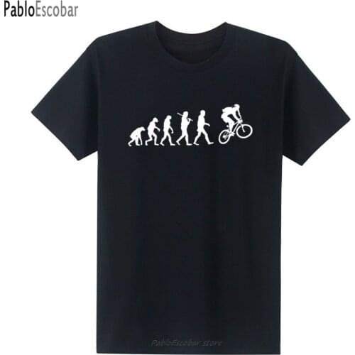New summer brand evolution bicycle t-shirt cotton men short sleeve boy casual homme t shirts O Neck Tops Tees