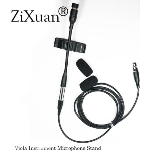 Music Instrument Microphone Viola instrument microphone For Shure AKG Samson Wireless System XLR transmitter