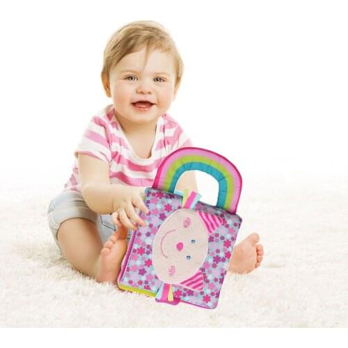 Premium Infant Baby Soft Cloth Book 3D Parent-Children Early Educational Rustle Sound Quite Books Toys Babies Toddlers