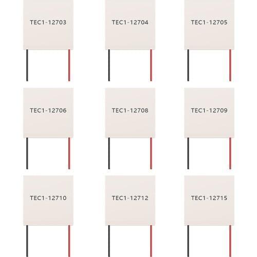 Brand New TEC1-12706 12715 Thermoelectric Cooler TEC1-12703 704 705 Mltistage Refrigerating Peltier For Water Cooler Dispenser