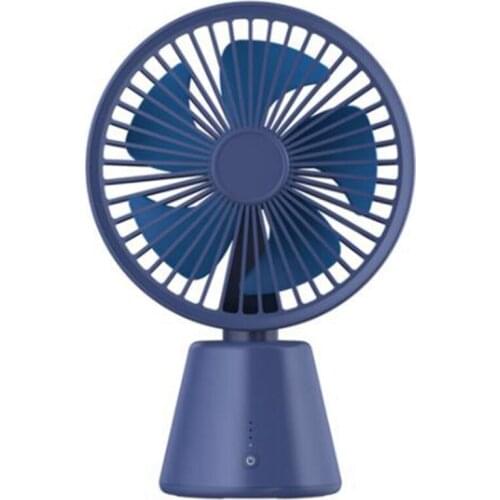 Portable Table Cooling Fan USB Rechargeable Oscillating Personal Fan Household Student Dormitory Summer Silent Fan