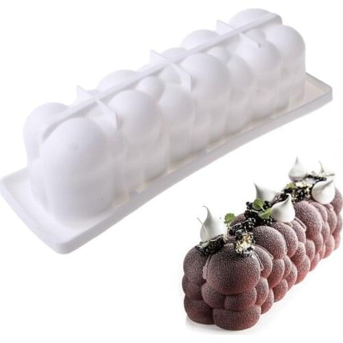 Silicone Molds Cake Decorating 3d Bubble Mold for Baking Ice cream Chocolate Mousse Desserts Mould Tools