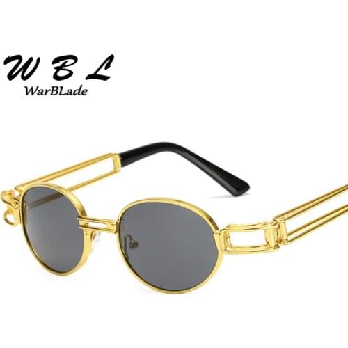WarBLade Metal Frame Steampunk Womens Sunglasses Clear Lens Glasses Eyewear Women Brand Designer Unique Gothic Sun Glasses 2019