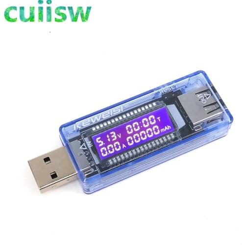 Current Voltage Capacity Tester USB Volt Current Voltage Doctor Charger Capacity Tester Meter Power Bank
